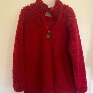Super Cozy Sherpa Sweater. Small